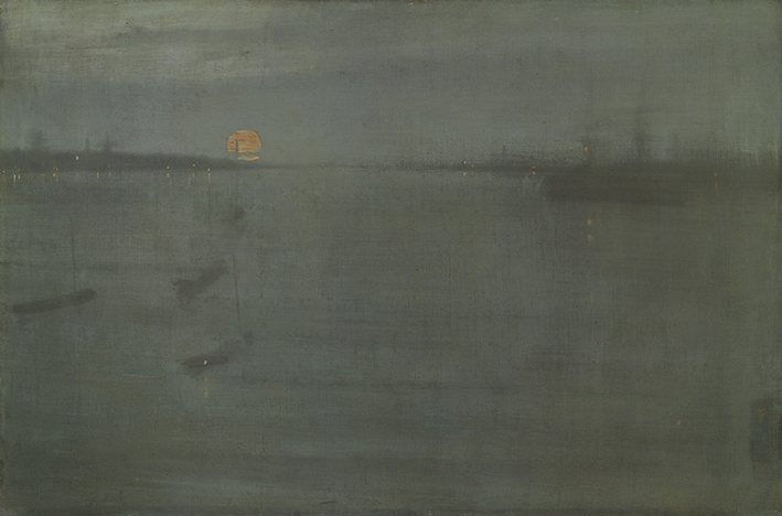 James McNeill Whistler: Nocturne: Blue and Gold – Southampton Water (1872)