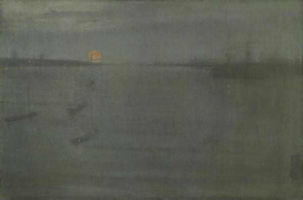 James McNeill Whistler: Nocturne: Blue and Gold – Southampton Water (1872)