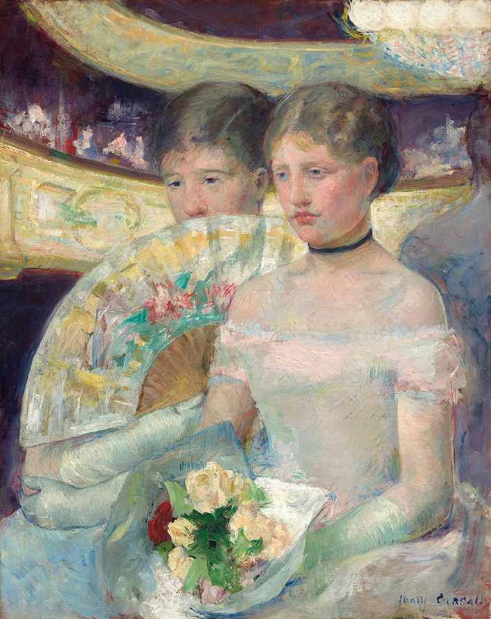 Mary Cassatt: Die Loge (um 1878–1880)