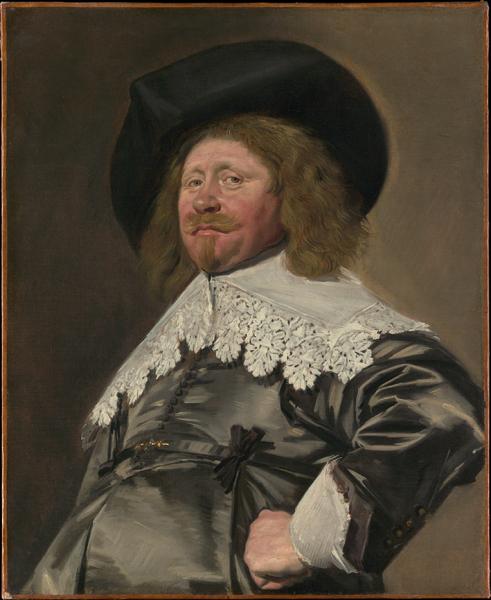 Frans Hals: Bildnis eines Mannes (vermutlich Nicolaes Pietersz Duyst van Voorhout) (um 1636–38)
